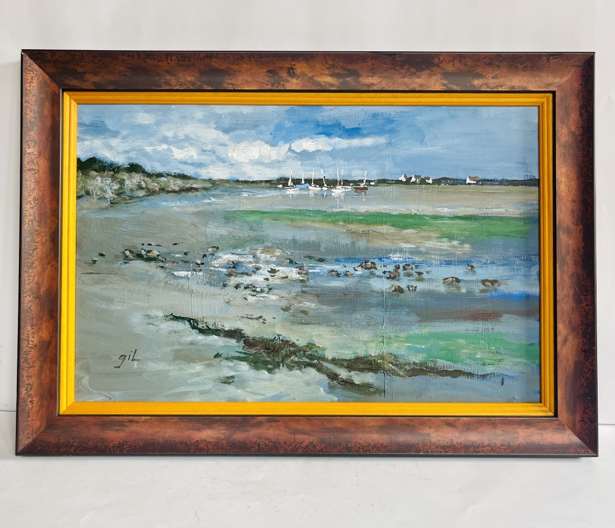 Marée basse en Bretagne - GIL